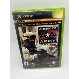 America's Army: Rise of a Soldier (Microsoft Xbox, 2005) DISC & CASE ONLY